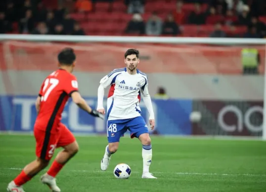 Sandy Walsh berpeluang bertemu Cristiano Ronaldo karena Yokohama F Marinos berjumpa Al Nassr. (Sumber: Tangkapan layar/Instagram @sandywalsh)