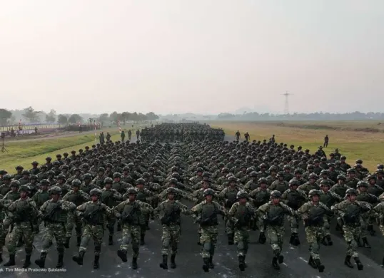 Ilustrasi pasukan tentara nasional Indonesia (TNI). (Sumber: Istimewa)