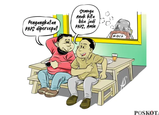 Obrolan Warteg: Penantian Kian Dekat (Sumber: Poskota/Arif Setiadi)