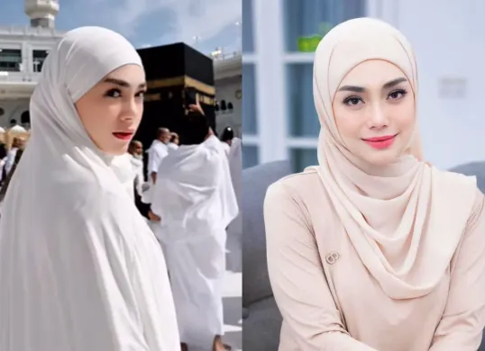 Celine Evangelista resmi menjadi mualaf dan memeluk agama Islam. (Sumber: Kolase Instagram/@celine_evangelista)