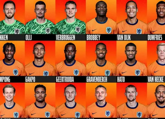 Belanda akan menjamu Spanyol di leg pertama Perempat final UEFA Nations League 2025-2025. (Sumber: Instagram @officialonsoranje)