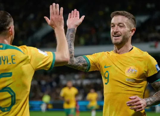 Striker Timnas Australia, Adam Taggart respek kepada Indonesia. (Sumber: Socceroos.com.au)