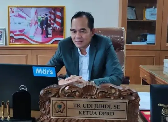 Ketua Komisi IV DPRD Pandeglang, Tubagus Udi Juhdi sebut pelayanan kesehatan RSUD Berkah buruk sehingga membuat warga enggan berobat. (Sumber: Poskota/Samsul Fatoni)