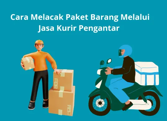 Cara cek melacak keberadaan paket barang melalui jasa kurir pengantar sudah sampai mana? (Canva)