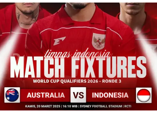 Link live streaming Timnas Indonesia vs Australia Kamis 20 Maret 2025. (Sumber: Instagram/timnasindonesiainfo.football)