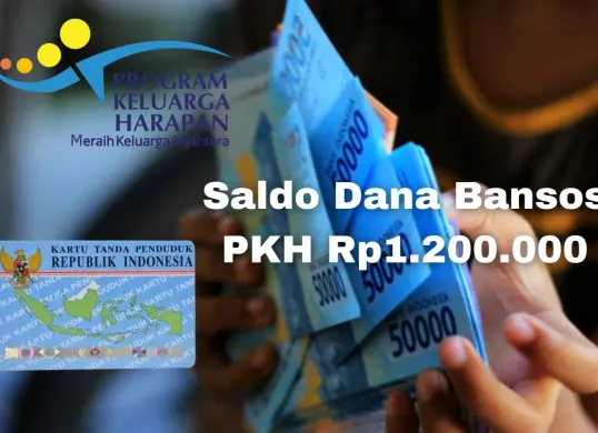 NIK e-KTP KPM validasi berhak terima saldo dana bansos Rp1.200.000 dari PKH tahap satu via KKS. (Sumber: Poskota/Syania Nurul Lita Baikuni)