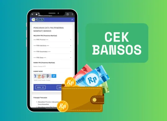 Ini cara cek peserta penerima bansos. (Sumber: Poskota/Huriyyatul Wardah)