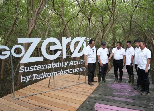 Telkom kembali menunjukkan komitmennya mengimplementasikan prinsip keberlanjutan (Environmental, Social, Governance/ESG