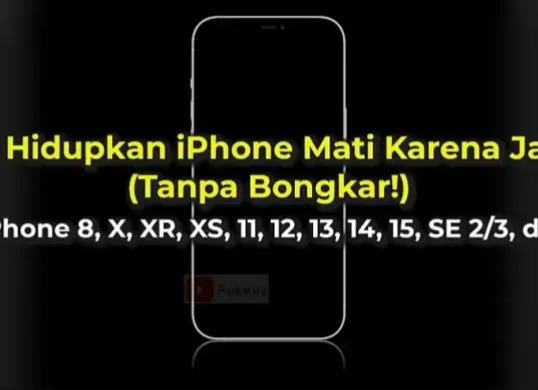 Inilah pembahasan mengenai cara memperbaiki iPhone mati total akibat terbentur, tanpa perlu membongkar perangkat. Coba trik ini sebelum pergi ke pusat servis. (Sumber: YouTube/@Pukeva)