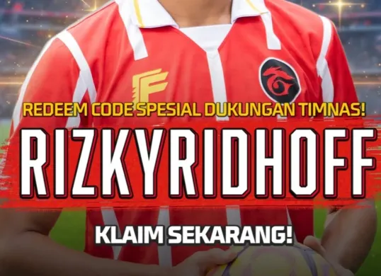 Poster kode redeem gratis dari Garena. (Sumber: Instagram/freefirebgid)