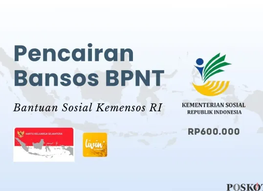 Informasi pencairan bansos BPNT validasi Rp600.000 ke KKS Bank Mandiri. (Sumber: Poskota/Della Amelia)