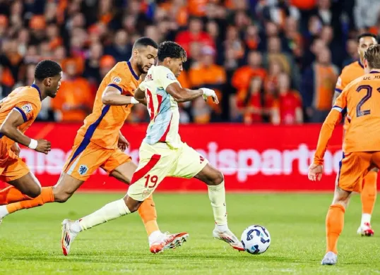 Streaming Spanyol vs Belanda di leg kedua UEFA Nations League 2024-25. (Foto: Instagram/@sefutbol)