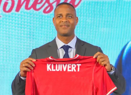 Potret pelatih Timnas Indonesia, Patrick Kluivert. (Sumber: PSSI)