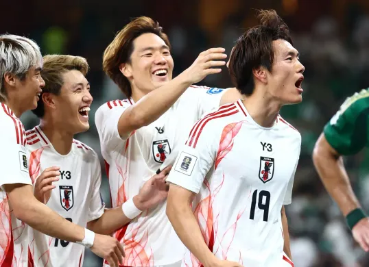 Cek preview, jadwal pertandingan dan link live streaming resmi Jepang vs Arab Saudi. (Sumber: X/ SiaranBolaLive)