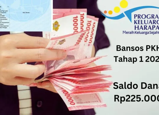 Saldo dana Rp225.000 dari subsidi bansos PKH tahap 1 2025 cair ke NIK e-KTP Anda lewat Rekening BSI. (Sumber: Poskota/Gabriel Omar Batistuta)