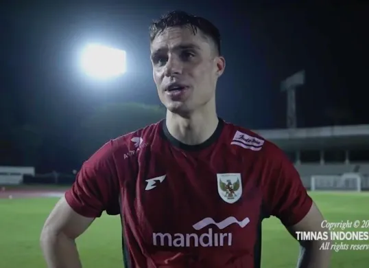 Potret pemain Timnas Indonesia, Joey Pelupessy. (Sumber: YouTube/PSSI)