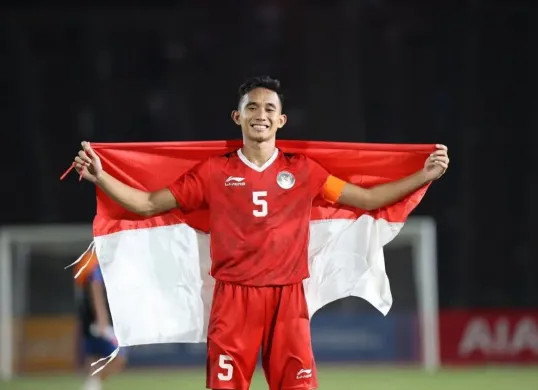 Pemain Timnas Indonesia Rizky Ridho. (Sumber: Instagram/rizkyridhoramadhani)