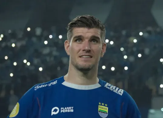 Nick Kuipers resmi berpisah dengan Persib dan sudah pamit kepada bobotoh. (Sumber: Persib)