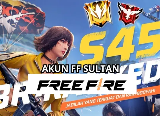 Akun FF sultan terbaru Mei 2025. (Canva)