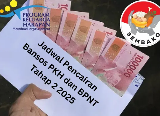 Berikut jadwal pencairan bansos PKH dan BPNT tahap 2 2025. (Sumber: Poskota/Gabriel Omar Batistuta)