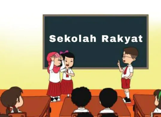 Ilustrasi cara daftar Sekolah Rakyat. (Sumber: Poskota/Risti Ayu Wulansari)