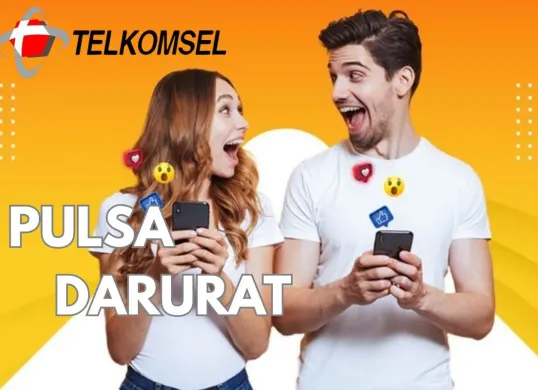 Cara aktifkan pulsa darurat Telkomsel. (Sumber: Poskota/Syania Nurul Lita Baikuni)