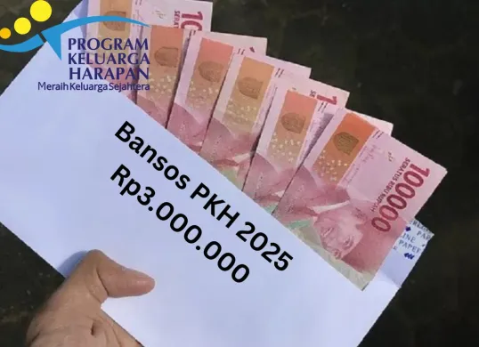 NIK e-KTP atas nama kamu terima pencairan bansos PKH 2025 Rp3.000.000 per tahun lewat Rekening KKS? Cek informasinya. (Sumber: Poskota/Gabriel Omar Batistuta)
