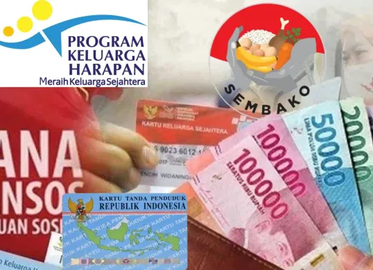 Penyaluran bansos PKH dan BPNT tahap kedua 2025. (Sumber: Poskota/Syania Nurul Lita Baikuni)