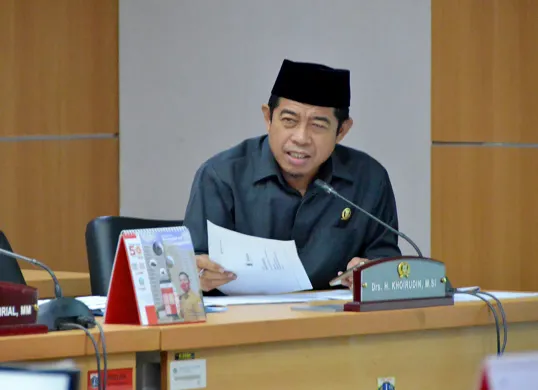 Ketua Dewan Perwakilan Rakyat Daerah (DPRD) Jakarta, Khoirudin (Sumber: DPRD DKI Jakarta)