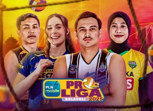 Streaming final four Proliga pada Jumat 2 Mei 2025. (Foto: Vidio)