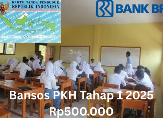 Bansos PKH tahap 1 2025 susulan Rp500.000 cair ke NIK e-KTP Anda lewat Rekening BRI. (Sumber: Poskota/Gabriel Omar Batistuta)