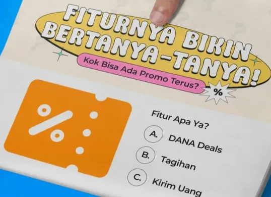 Manfaatkan aplikasi penghasil saldo DANA melalui kuis dan fitur DANA Kaget. (DANA)