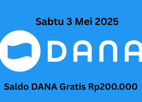 Saldo Rp200.000 tersedia dan bisa diklaim ke dompet elektronik DANA Anda secara gratis. (Sumber: Poskota/Gabriel Omar Batistuta)