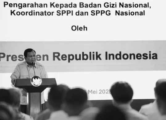 Presiden Prabowo Subianto peringatkan potensi korupsi di program Makan Bergizi Gratis. (Sumber: Capture Instagram Prabowo Subianto)