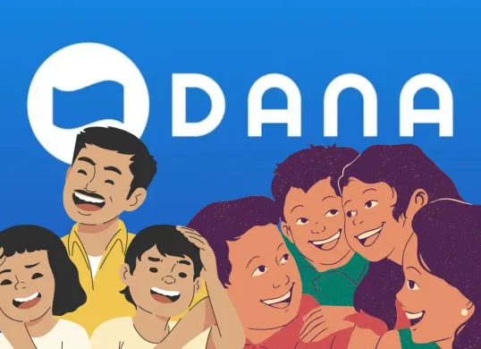 Cara buat rekening keluarga di DANA. (Sumber: Poskota/Syania Nurul Lita Baikuni)