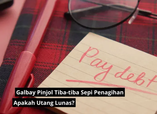 Penagihan utang pinjol kepada nasabah yang galbay tiba-tiba sepi. Apakah utang bisa lunas ? . (Canva)