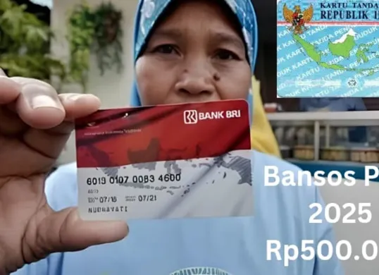 NIK e-KTP Anda terima bansos PKH 2025 Rp500.000 masuk ke Rekening BRI. (Sumber: Poskota/Gabriel Omar Batistuta)