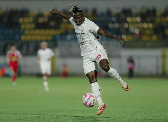 Ditinggal Ciro Alves, Persib Bandung kabarnya bakal memboyong Moussa Sidibe dari Persis Solo. (Foto: persissolo.id)