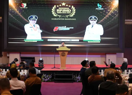 Bupati Bandung, Dadang Supriatna buka RPJMD 2025-2029.