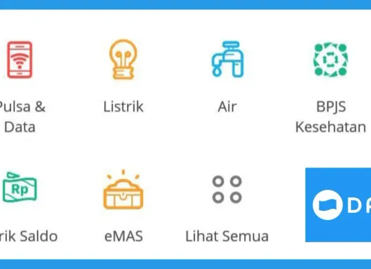 Fitur investasi emas di aplikasi DANA. (Sumber: Poskota/Neni Nuraeni/DANA)