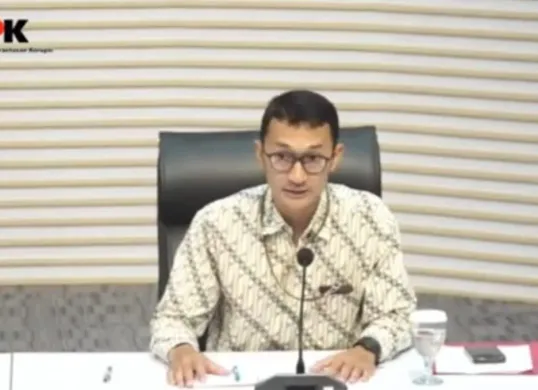 Anggota Tim Juru Bicara KPK, Budi Prasetyo. (Sumber: Capture Youtube KPK)