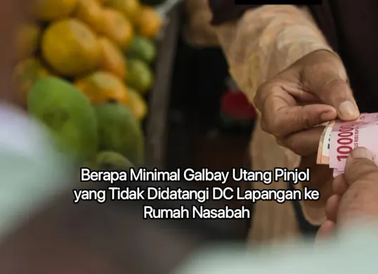 Galbay utang pinjol DC lapangan datang ke rumah nasabah. (Canva)