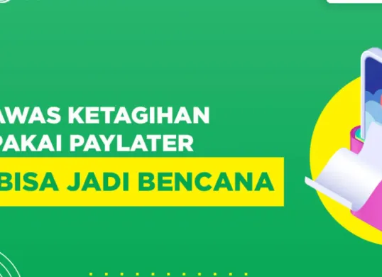 Ilustrasi ketagihan paylater. (Sumber: Cairin)