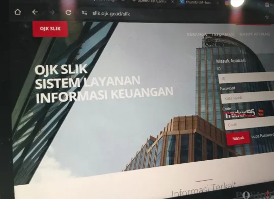 Dampak galbay pinjol terhadap SLIK OJK dan skor kredit BI Checking. (Sumber: Poskota/Faiz)