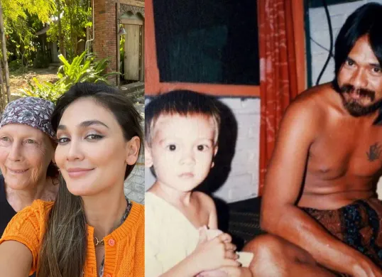 Desa Maya Waltraud Maiyer adalah perempuan kelahiran Austria yang menikah dengan Uut Bambang Sugeng, ayah Luna yang berdarah Jawa. (Sumber: Instagram/Luna Maya)