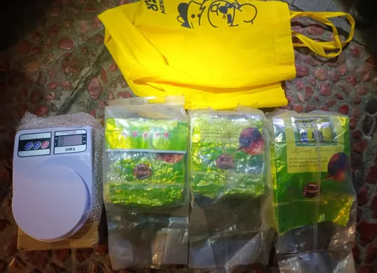Barang bukti narkotika internasional yang diduga berasal dari Malaysia, hasil pengungkapan di kawasan Tambora, Jakarta Barat. (Sumber: Dok. Humas Polda Metro Jaya)