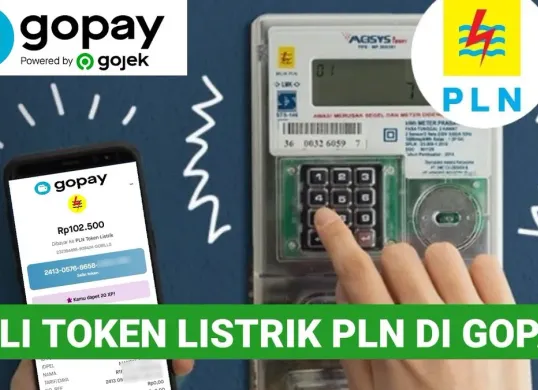Cara Mudah Beli Token Listrik PLN di GoPay. (Sumber: YouTube)