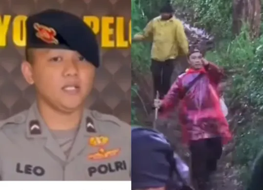 Polisi yang sempat mengintimidasi jurnalis di Bondowoso akhirnya meminta maaf. (Sumber: Tangkap Layar Instagram/@medsos_rame)