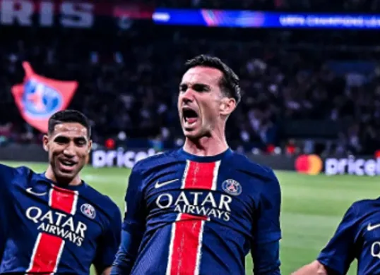 PSG akan berhadapan dengan Inter Milan di final Liga Champions 2024/2025. (Sumber: Instagram/@433)