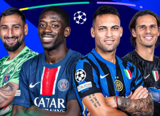 Jadwal final Liga Champions 2024/2025 antara PSG vs Inter Milan. (Sumber: Instagram/@championsleague)